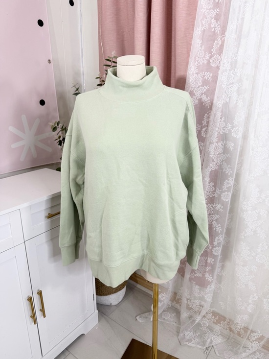 aerie Sweaters - Aerie offline cloud fleece mock DUSTY SAGE Women's Sweater